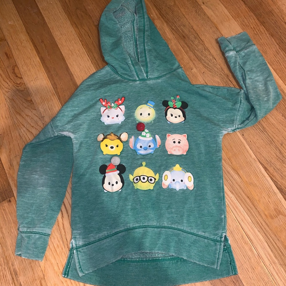 Disney’s tsum tsum girls Christmas sweater